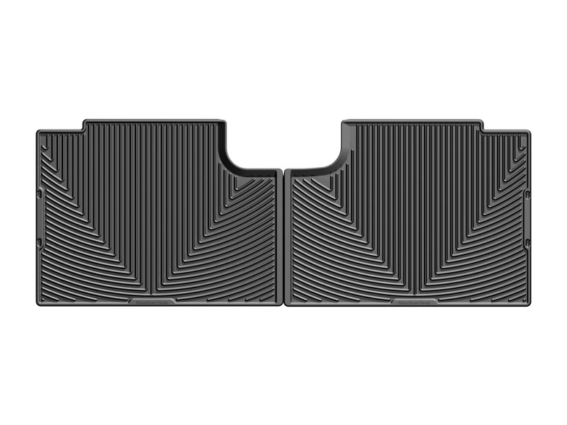 Ford F-150 Rubber Mats - Rear - WeatherTech - All-Weather - Black - `15-`27