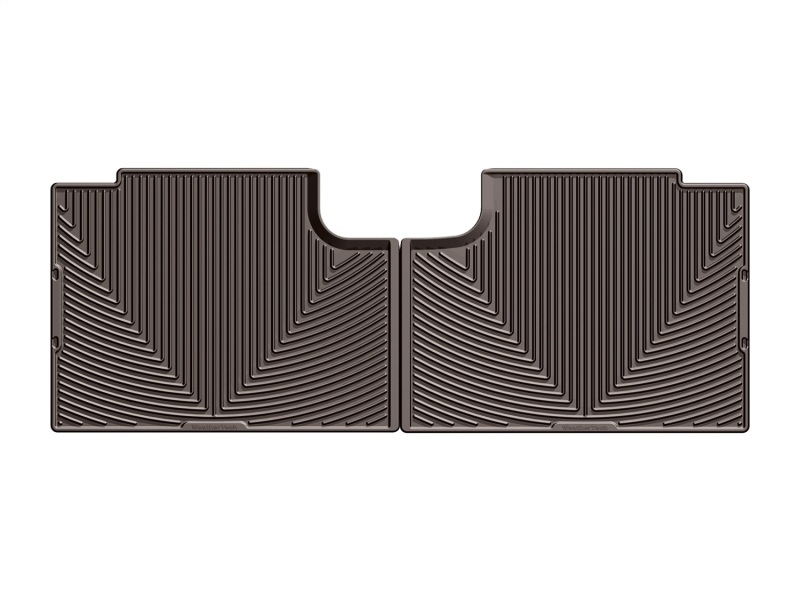 Ford F-150 Floor Mats - Rear - WeatherTech - All-Weather Rubber - Cocoa - `15-`27