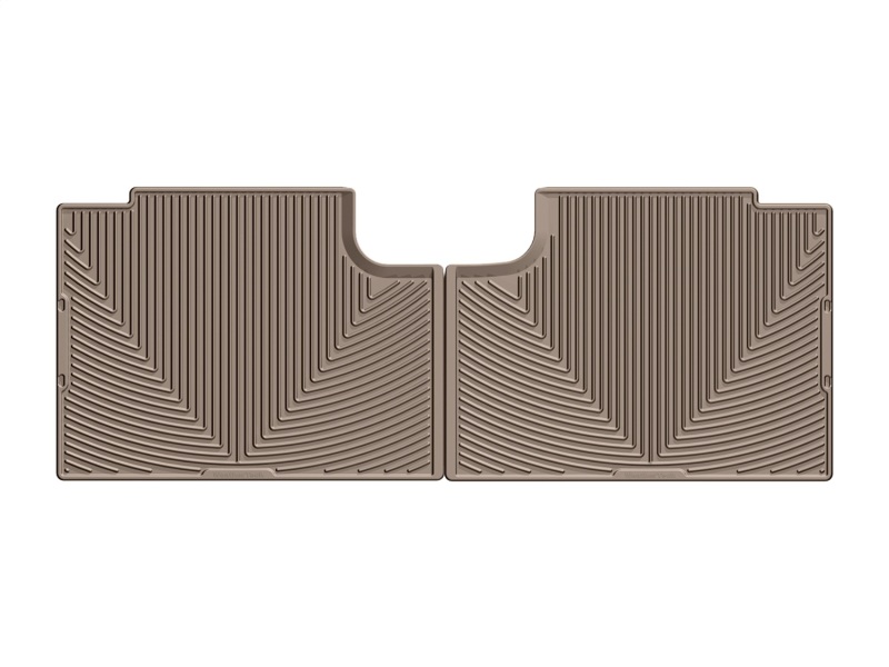 Ford F-150 Rubber Mats - Rear - WeatherTech - Tan - `15-`27
