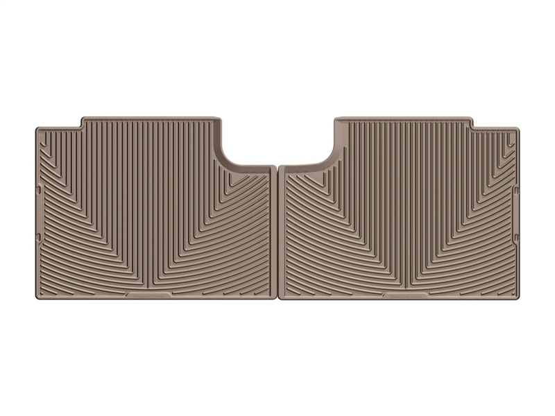 Ford F-150 Rubber Mats - Rear - WeatherTech - Tan - `15-`27