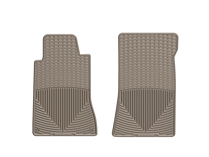 Mercedes-Benz C230 Coupe Floor Mats - Front - WeatherTech - Rubber - Tan - `01-`07