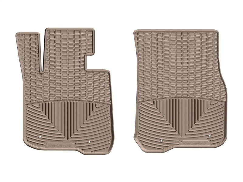 BMW 4 Series Front Rubber Mats - WeatherTech - All-Weather - Tan - `14-`27