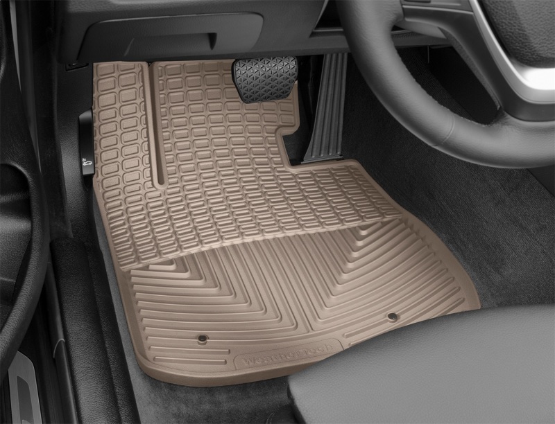 BMW 4 Series Front Rubber Mats - WeatherTech - All-Weather - Tan - `14-`27