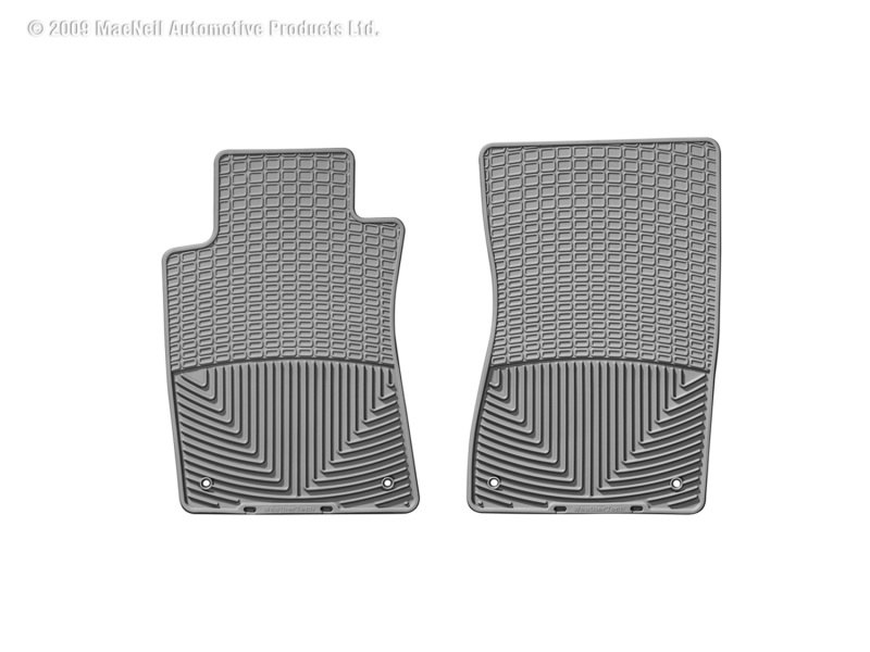 Mercedes-Benz SLK230 Floor Mats - Front - WeatherTech - All-Weather - Grey - `98-`04