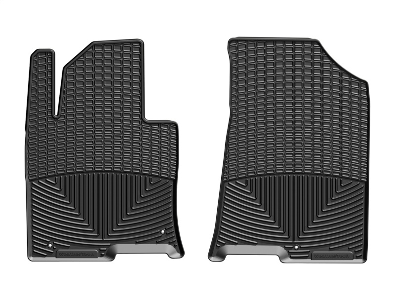 Hyundai Sonata Floor Mats - Front - WeatherTech - Rubber - Black - `16-`27
