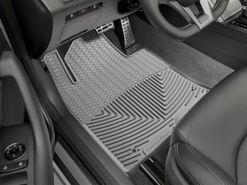 Hyundai Sonata Floor Mats - Front - WeatherTech - Rubber - Grey - `16-`27