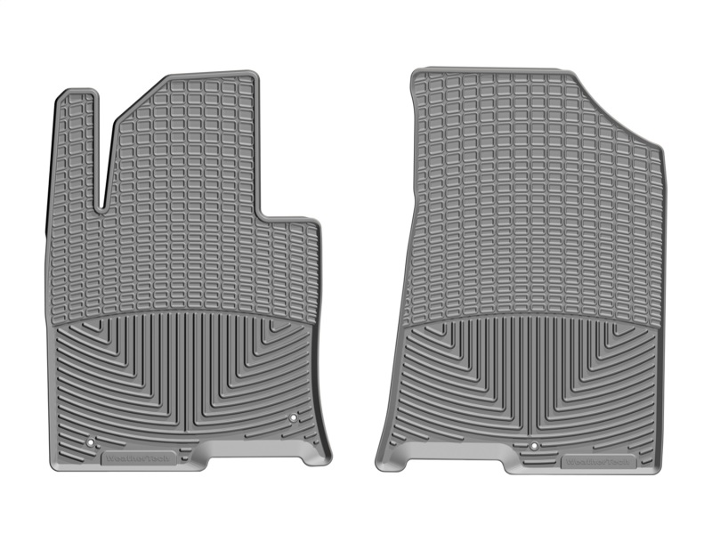 Hyundai Sonata Floor Mats - Front - WeatherTech - Rubber - Grey - `16-`27