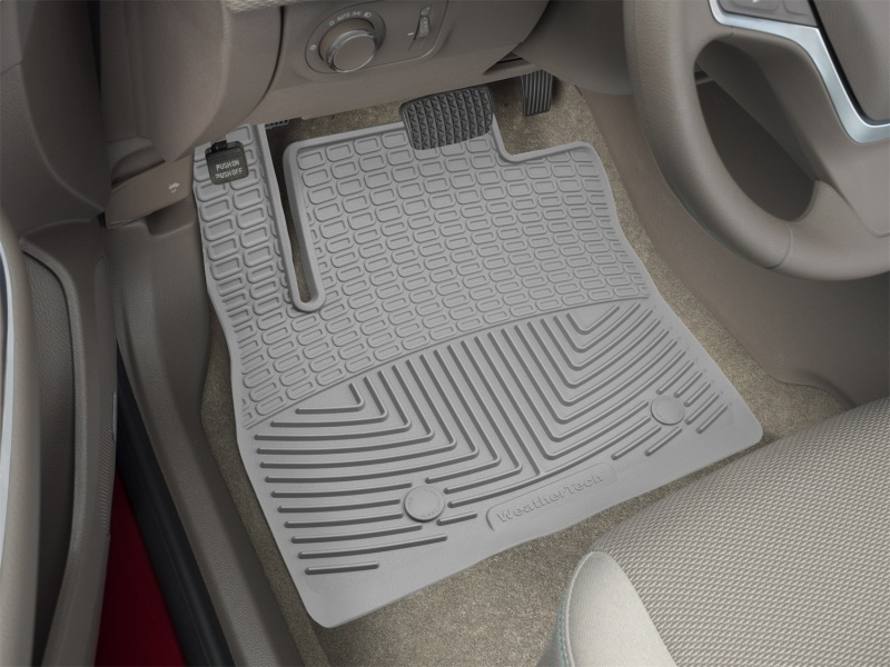 Chevrolet Cruze Rubber Mats - Front - WeatherTech - All-Weather - Grey - `16-`27
