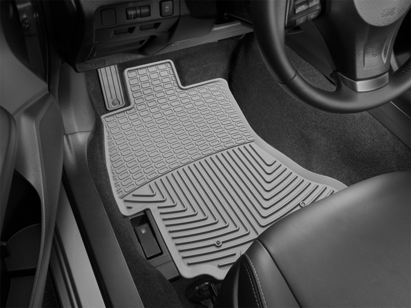 Subaru XV Crosstrek Floor Mats - Front - WeatherTech - Rubber - Grey - `16-`27