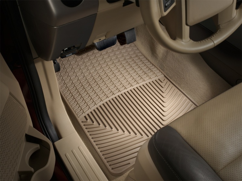 Ford Expedition Floor Mats - Front - WeatherTech - All-Weather - Tan - `03-`06