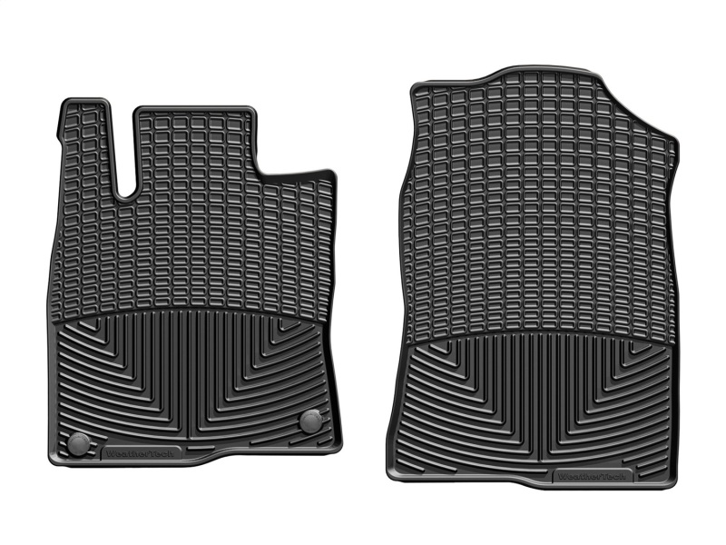 Honda Civic Floor Mats - Front - WeatherTech - Rubber - Black - `16-`27