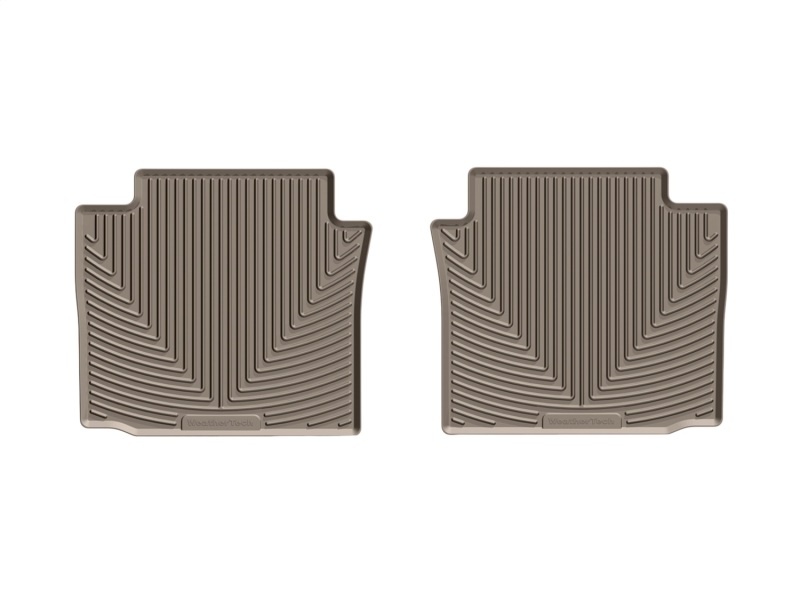 Honda Civic Floor Mats - Rear - WeatherTech - Rubber - Tan - `16-`27