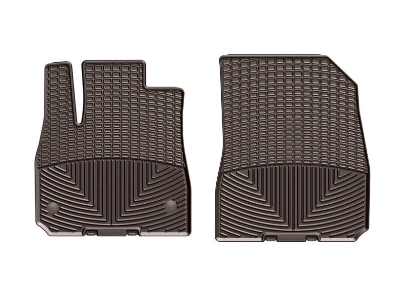 Chevrolet Malibu Rubber Mats - Front - WeatherTech - All-Weather - Cocoa - `16-`27 Chevrolet Malibu Rubber Mats - Front - WeatherTech - All-Weather - Cocoa - `16-`27