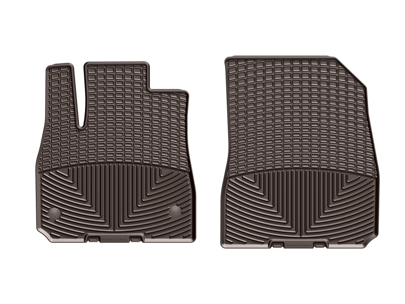 Chevrolet Malibu Rubber Mats - Front - WeatherTech - All-Weather - Cocoa - `16-`27