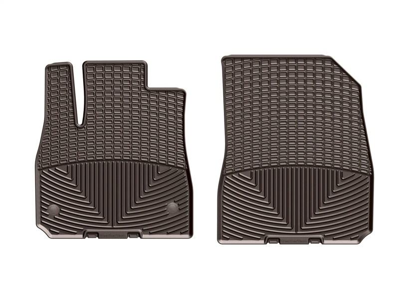 Chevrolet Malibu Rubber Mats - Front - WeatherTech - All-Weather - Cocoa - `16-`27