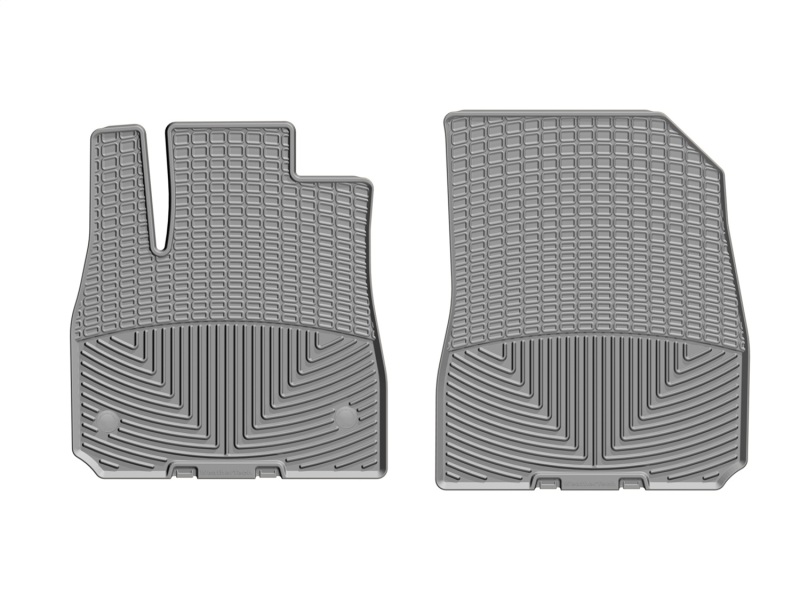 Chevrolet Malibu Floor Mats - Front - WeatherTech - All-Weather Rubber - Grey - `16-`27