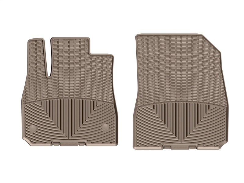 Chevrolet Malibu Floor Mats - Front - WeatherTech - Rubber - Tan - `16-`27