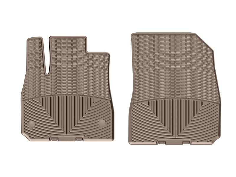 Chevrolet Malibu Floor Mats - Front - WeatherTech - Rubber - Tan - `16-`27