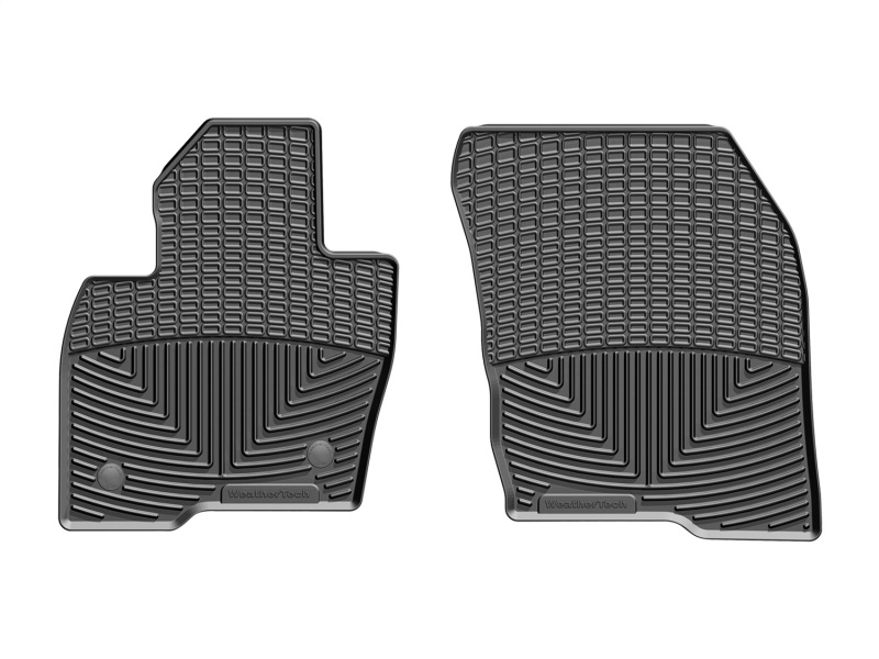 Ford Edge Floor Mats - Front - WeatherTech - Rubber - Black - `15-`27