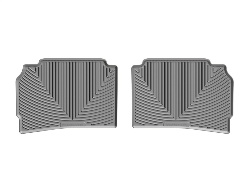 Chevrolet Malibu Floor Mats - Rear - WeatherTech - All-Weather Rubber - Grey - `16-`27