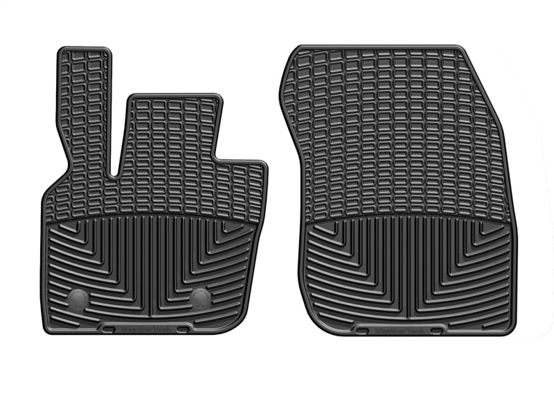 Ford Fusion Floor Mats - Front - WeatherTech - Rubber - Black - `17-`27