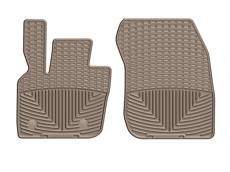Ford Fusion Floor Mats - Front - WeatherTech - Rubber - Tan - `17-`27