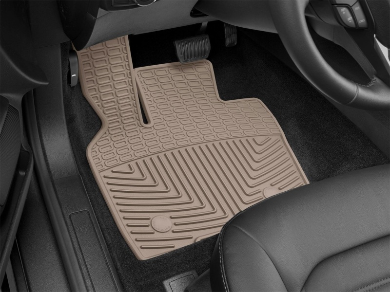 Ford Fusion Floor Mats - Front - WeatherTech - Rubber - Tan - `17-`27