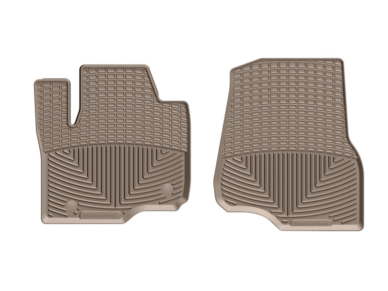 Ford F-450 Floor Mats - Front - WeatherTech - All-Weather - Tan - `17-`27