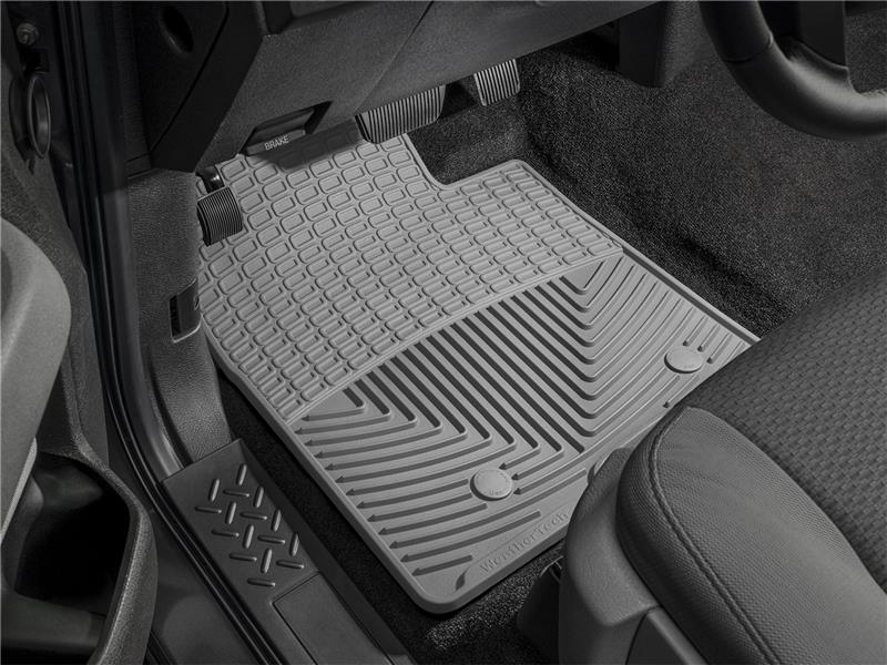 Nissan Murano Floor Mats - Rubber - Front - WeatherTech - All-Weather - Grey - `03-`10