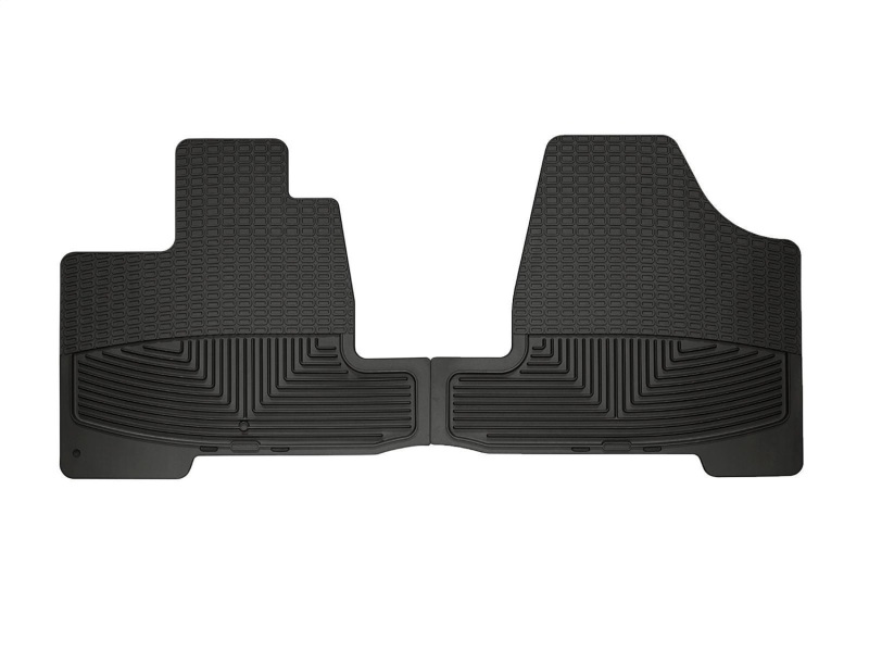 Toyota Sienna Rubber Mats - Front - WeatherTech - All-Weather - Black - `04-`10