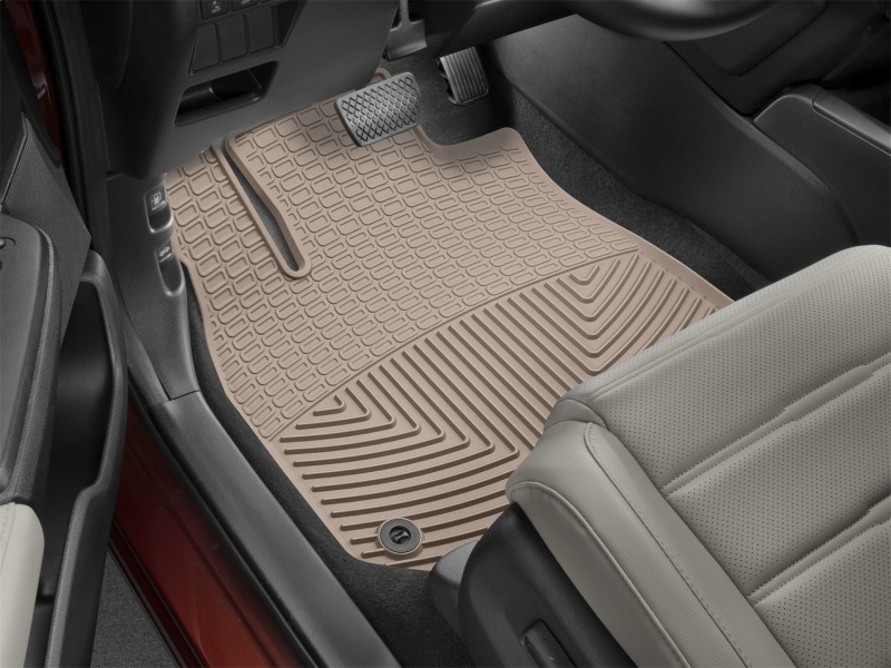 Honda CR-V Floor Mats - Front - WeatherTech - Rubber - Tan - `17-`27