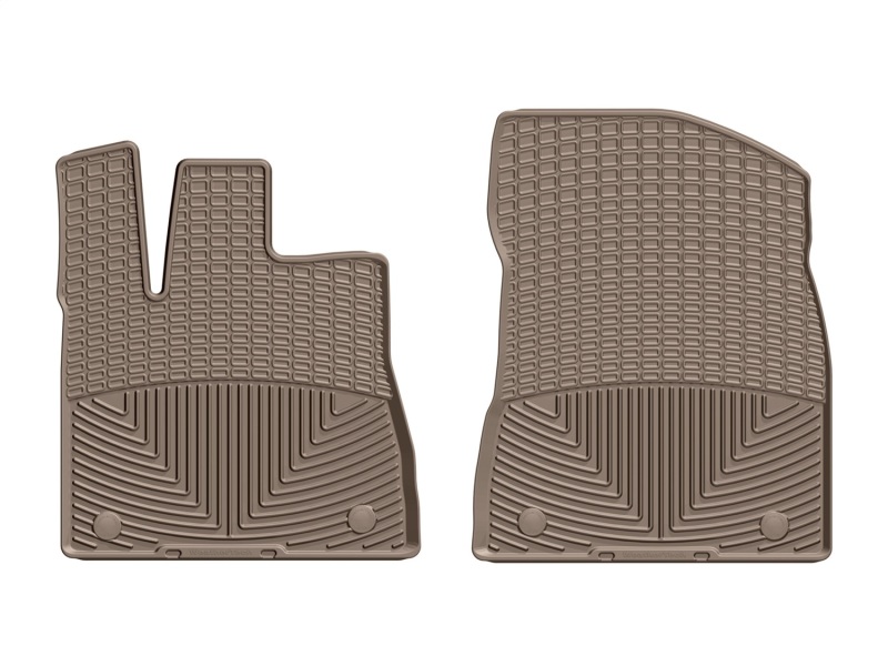 Lexus RX Floor Mats - Front - WeatherTech - Rubber - Tan - `16-`27