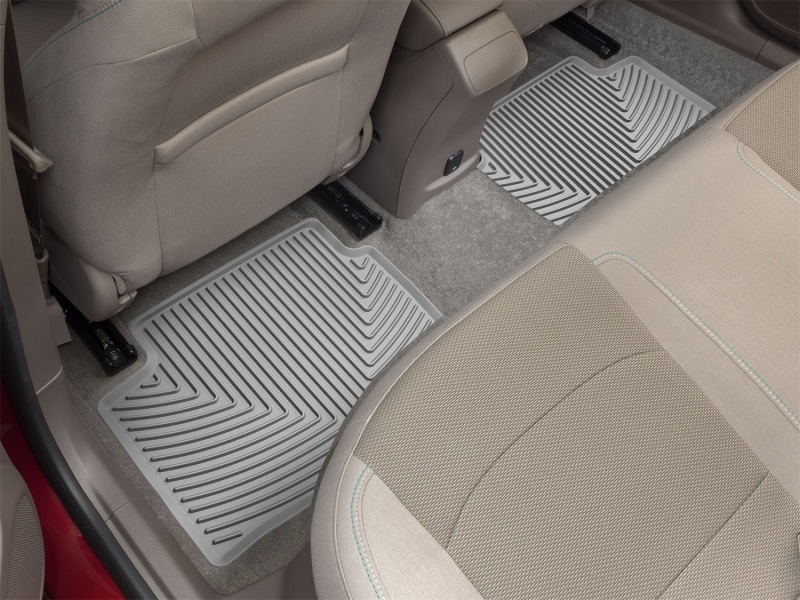 Chevrolet Cruze Floor Mats - Rear - WeatherTech - Rubber - Grey - `17-`27