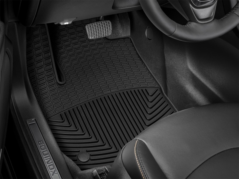 Chevrolet Equinox Floor Mats - Front - WeatherTech - Rubber - Black - `18-`27