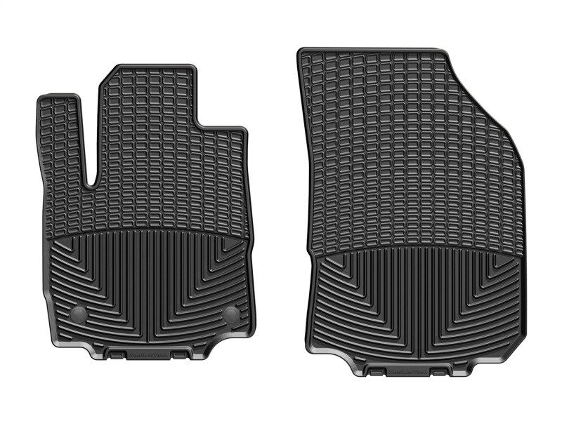 Chevrolet Equinox Floor Mats - Front - WeatherTech - Rubber - Black - `18-`27