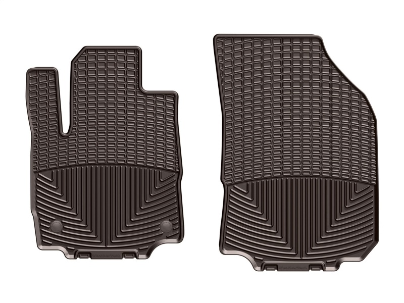 Chevrolet Equinox Floor Mats - Front - WeatherTech - Rubber - Cocoa - `18-`27