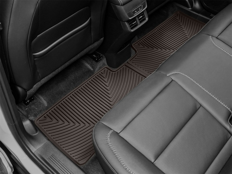 Chevrolet Equinox Floor Mats - Rear - WeatherTech - Rubber - Cocoa - `18-`27