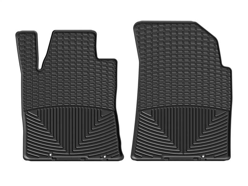 Nissan Maxima Floor Mats - Front - WeatherTech - Rubber - Black - `16-`27