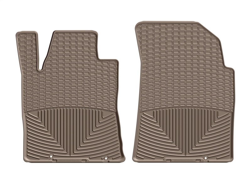 Nissan Maxima Floor Mats - Front - WeatherTech - Rubber, All-Weather - Tan - `16-`27