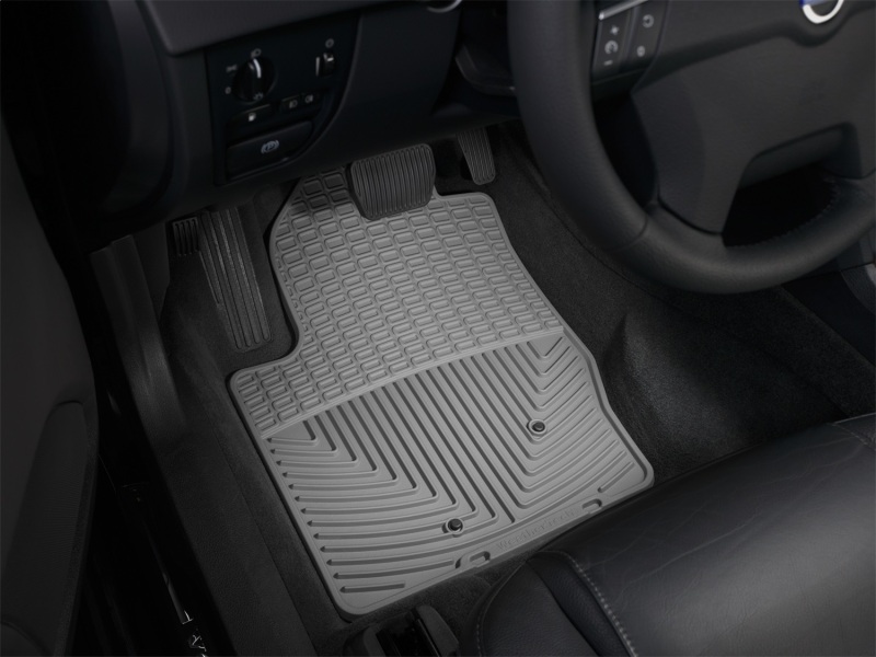 Volvo XC90 Floor Mats - Rubber - Front - WeatherTech - All-Weather - Grey - `03-`13