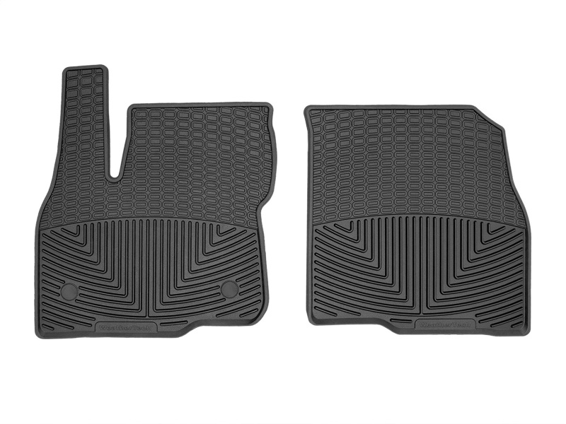 Chevrolet Bolt EUV Floor Mats - Front - WeatherTech - All-Weather Rubber - Black - `22-`27 Chevrolet Bolt EUV Floor Mats - Front - WeatherTech - All-Weather Rubber - Black - `22-`27