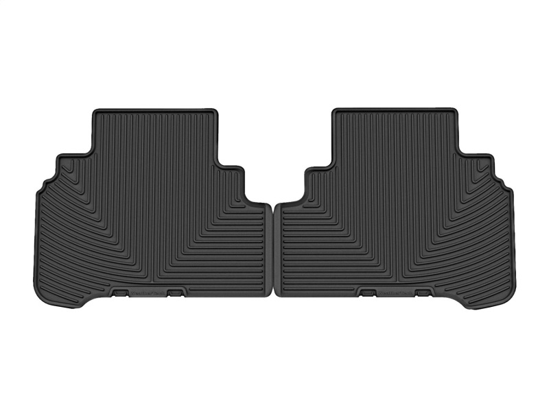 Chevrolet Bolt EV Floor Mats - Rear - WeatherTech - All-Weather Rubber - Black - `17-`27 Chevrolet Bolt EV Floor Mats - Rear - WeatherTech - All-Weather Rubber - Black - `17-`27