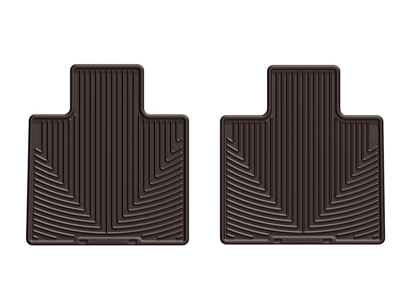 Nissan Titan XD Floor Mats - Rear - WeatherTech - Rubber - Cocoa - `16-`27