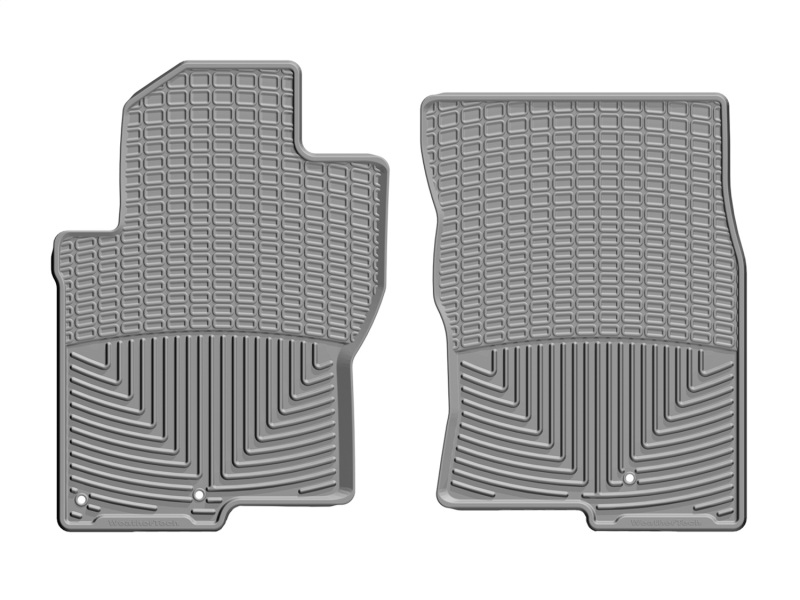 Nissan Frontier Floor Mats - Front - WeatherTech - Rubber - Grey - `08-`19