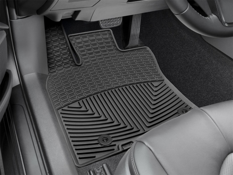 Toyota Camry Floor Mats - Front - WeatherTech - Rubber - Black - `18-`27