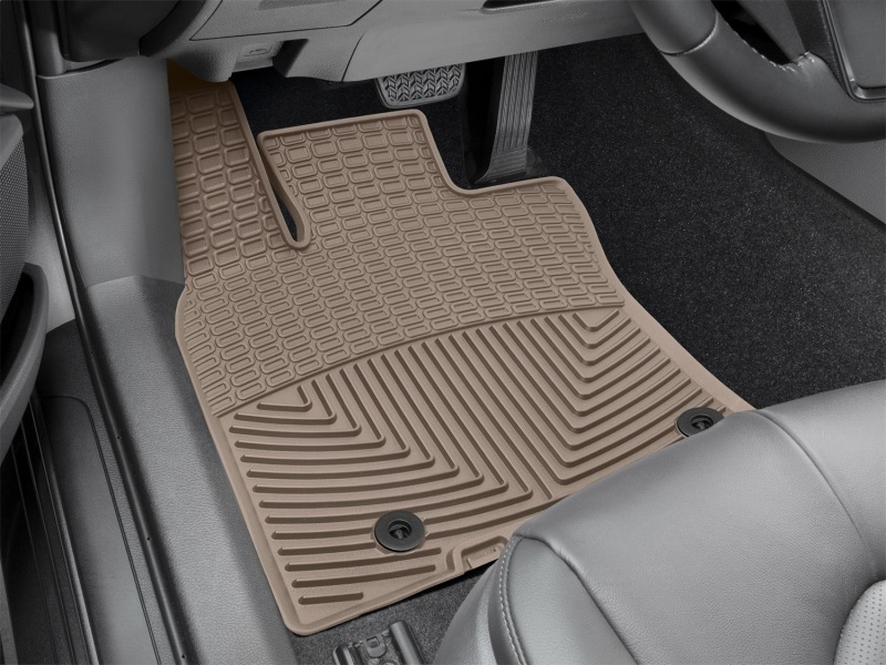 Toyota Camry Floor Mats - Front - WeatherTech - Rubber - Tan - `18-`27