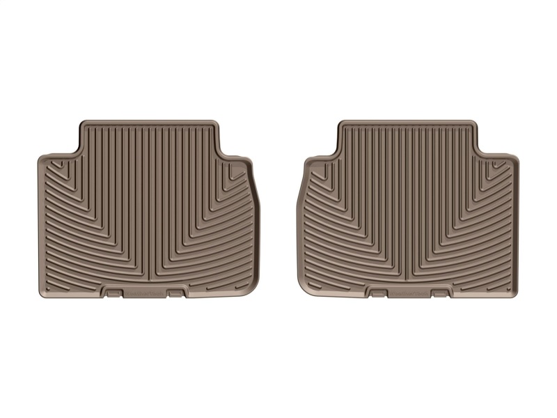 Toyota Camry Floor Mats - Rear - WeatherTech - Rubber - Tan - `18-`27