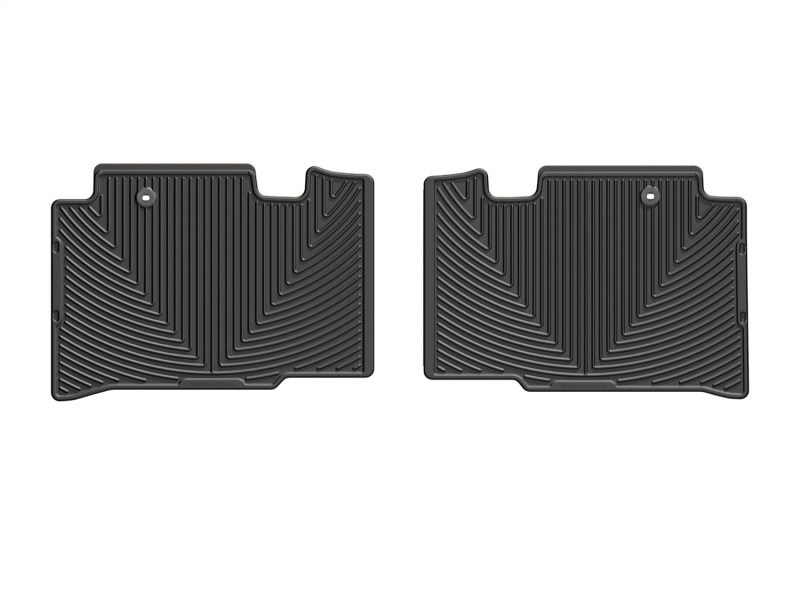 Honda Odyssey Rubber Floor Mats - Rear - WeatherTech - All-Weather - Black - `18-`27