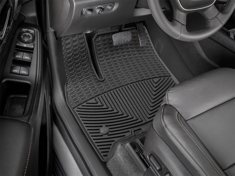Chevrolet Traverse Floor Mats - Front - WeatherTech - Rubber - Black - `18-`20