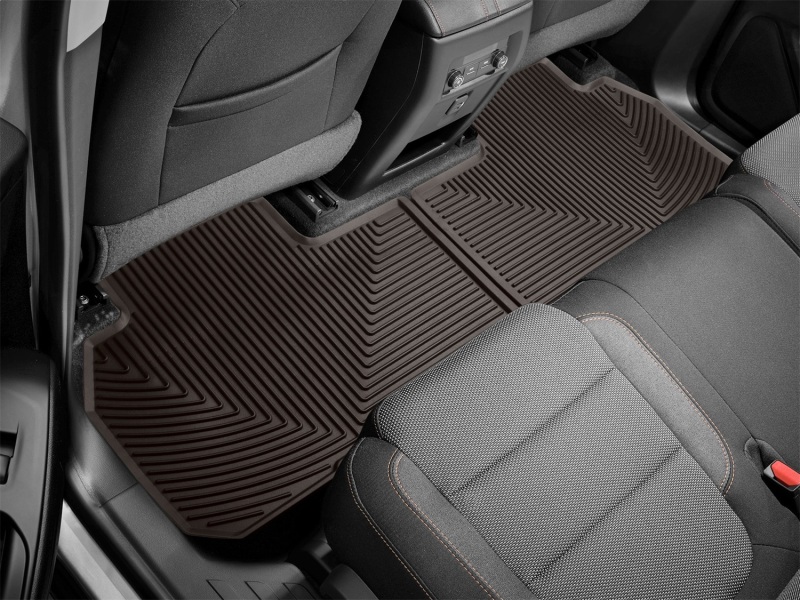 Buick Enclave Floor Mats - Rear - WeatherTech - All-Weather - Cocoa - `18-`27